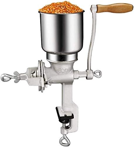 Premium Quality Cast Iron Hand Crank Manual Corn Grinder For Wheat Grains coffee Nut Mill Tall