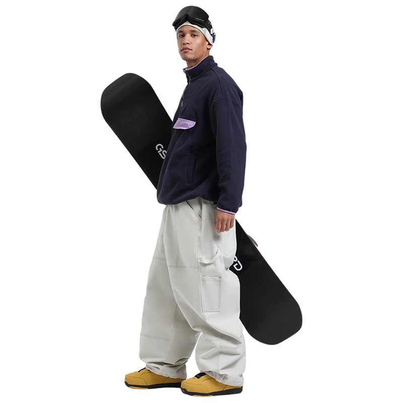 Amazon.co.jp: [koobla] スノボ パンツ ワイドパンツ スノーボード