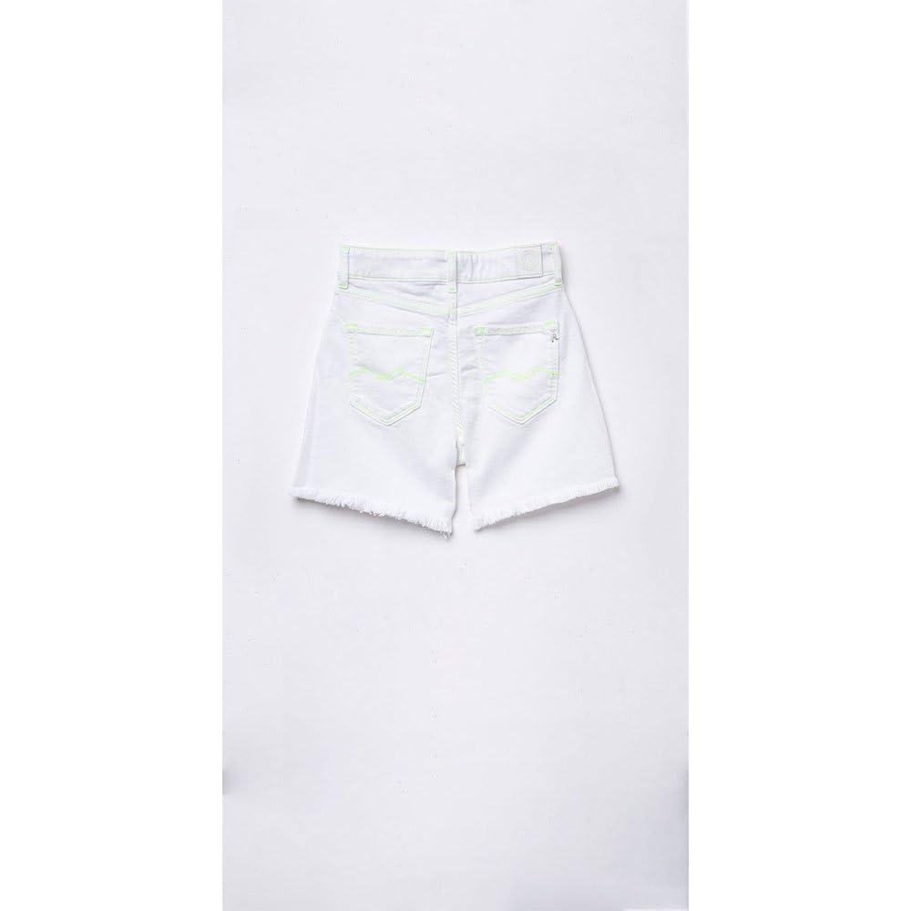 Replay Sijan Short Pantalones Cortos de Jean para Niñas