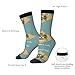 XZDZDX Flag of Delaware Polyester Mid-Calf Socks 2 Black-1 for Unisex - Skin-Friendly Elastic Fashion Crew Socks