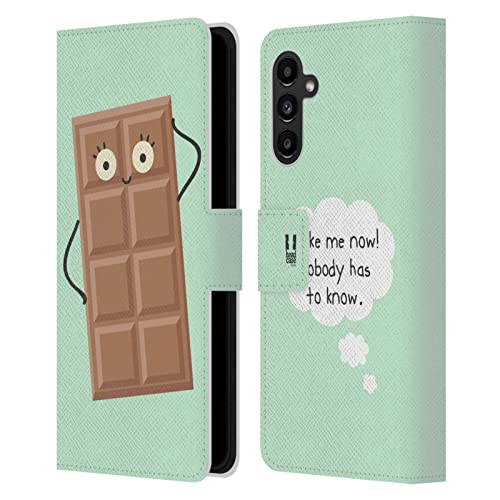 Étui Samsung Galaxy A13 5G Head Case en cuir Séduction De Chocolat