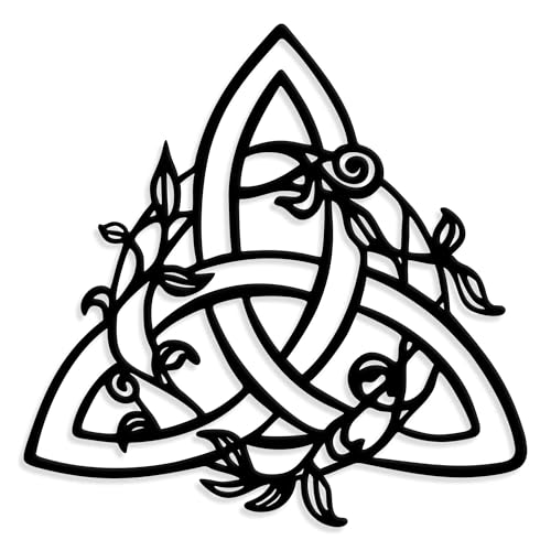 YATEASLU Irish Decor – Celtic Cross Wall Decor with...