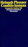 Gesammelte Schriften in zehn Bänden: VIII: Conditio humana (suhrkamp taschenbuch wissenschaft) - Helmuth Plessner