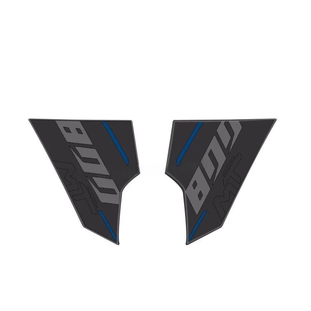 Protection réservoir moto autocollants durables avec genouillères antidérapantes