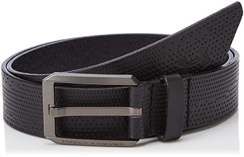 Under Armour Men Laser Perf Leather Belt Cinturón