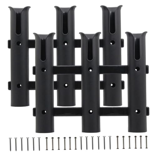 Tube de canne à pêche 3 maillons triple fixation verticale pour voiture