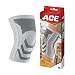 ACE Knitted Knee Brace with Side Stabilizers, Extra Large, America's Most Trusted Brand of Braces and Supports, Money Back Satisfaction Guarantee