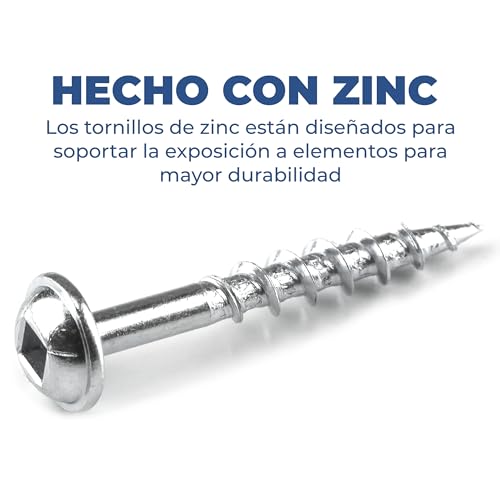 Mejores comprativas On-line Tornillos de zinc - solo los mejores. 7 Imagen adicional