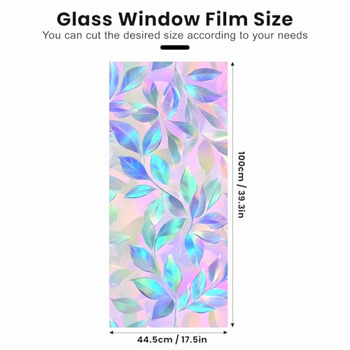 Vinilo decorativo para privacidad en ventana 17.5" x 39.3" miniatura 2