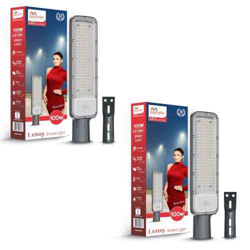 Image of Murphy Lensy 100W LED Street Light | 10000 Lumens | BIS Approved