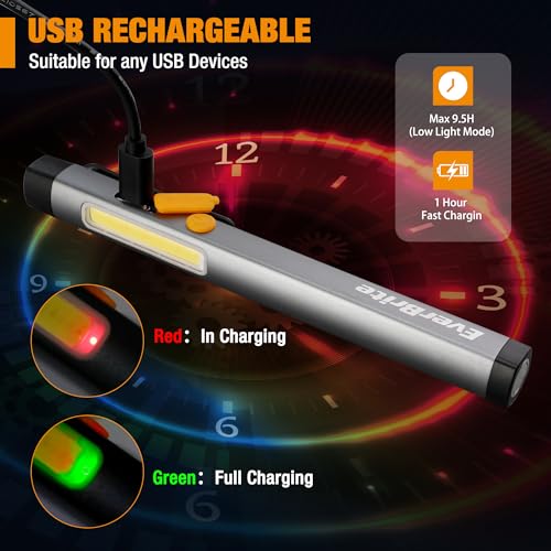 Everbrite E101107AE Pen Flashlight, Rechargeable Led Pen Light thumb #3