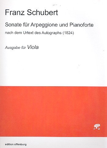 Sonate für Arpeggione und Piano Forte