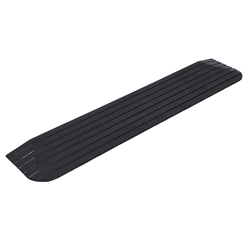 Rubber Threshold Ramp, Ramp for Wheelchair for Home Steps, 2200lbs1000kg Load Capacity Ramps, for Wheelchair and Scooter