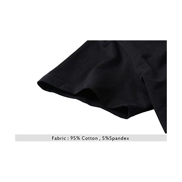 BLACKOO-Women-Fashion-Summer-T-Shirts-Casual-Crewneck-Girl-Tops-Tee BLACKOO Summer Street Tee Teen Girls Casual Top Shirt Black X-Large