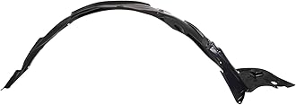 TRQ Inner Fender Liner Set Compatible with 2005-2007 Honda Odyssey HO1248123 HO1249124