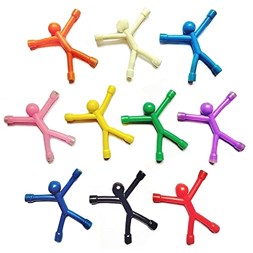 Imanes decorativos flexibles de goma, pack de 10