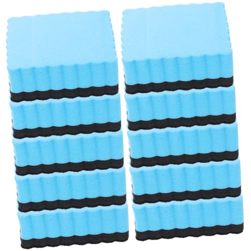 OFFSCH Bulk Erasers for Classroom 24pcs White Erasers for Chalkboard Perfect for School and Office