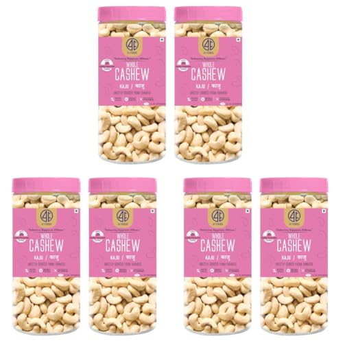 Image of 41 Foods Premium Whole Cashews | 500g each | Pack of 6 | 1 KG.