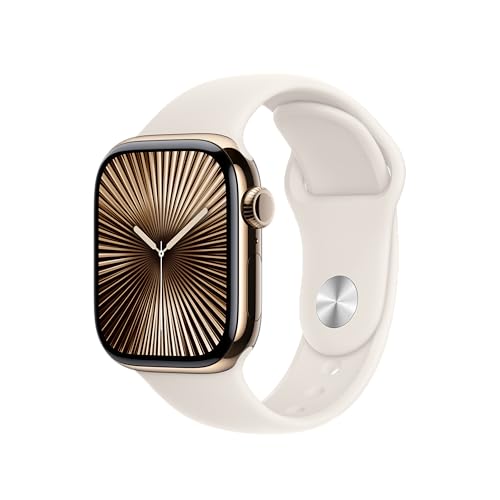 Image of Apple Watch Band - Sport Band (42mm) - Starlight - S /M