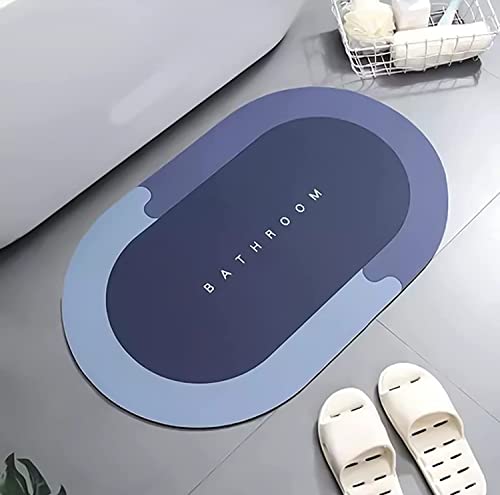 Image of Door Rug, Bath Rug Quick Drying Water Soak Bathroom Mat & Water Absorbent Door Mat, Floor Mat, Doormat, Bathroom Carpet Cushion Mat Super Absorbent Bath Mat (2)