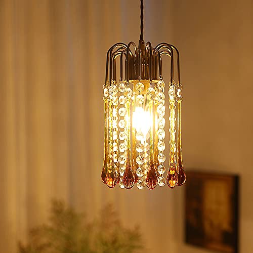 Luminaire suspendu en cristal pour sublimer l'ambiance du balcon et couloir