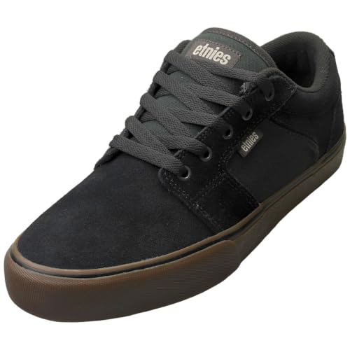 Image of Etnies Barge LS - Classic Skate Look, Slim Vulcanized Silhoutte, Hefty Armored Collar, Reinforced Vulc