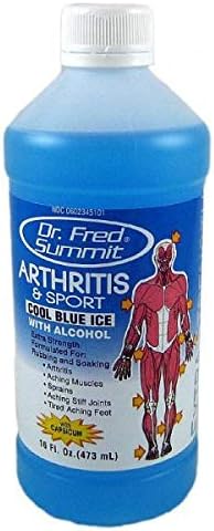 Dr. Fred Summit Epsom Salt Alcohol-Blue (Pack of 6)