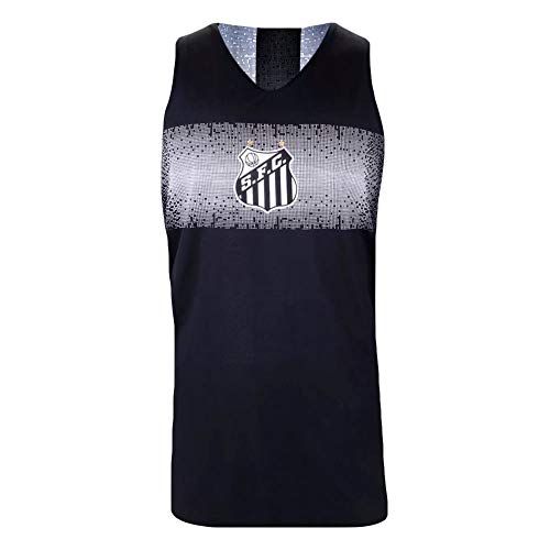 REGATA BRAZILINE SANTOS SMELL DUPLA FACE - PRETO G