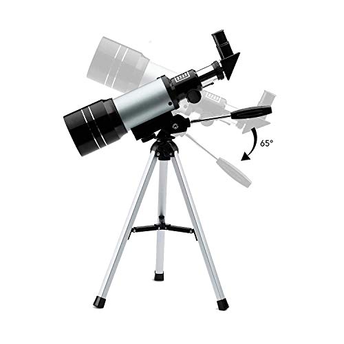 Telescopio Refractor Astronómico 70mm con Trípode Ajustable miniatura 3