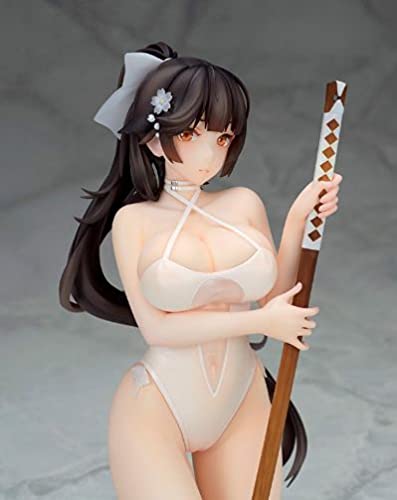 Kpptyd New Japanese Anime New Japnese Anime Azur Lane Takao Beach Rhapsody Beautiful Girl Action Figure Model Cartoon No Gift Box #TOP5