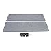 Desktop Privacy Panel with Clamp, 2Pcs 60” x 16 '' Desk Divider Acoustic Absorbing Desk Partition - Drill Free Privacy Boards for Office Desktop Accessories