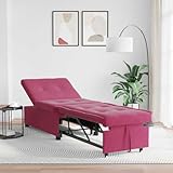Complément élégant de la pièce : avec son design moderne et sa couleur bordeaux élégante, ce canapé-lit s'intègre parfaitement dans différents styles de décoration. Il crée une atmosphère élégante et accueillante qui allie à la fois esthétique et fonctionnalité.