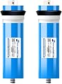Generic Reverse Osmosis RO Membrane 3012-400 GPD -NSF Certificated-Water Filter Replacement Cartridge, Reverse Osmosis Membrane for RO Water Filtration System-Pack 2
