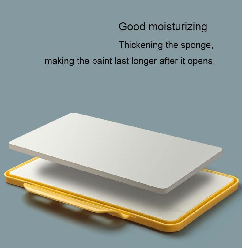 Miniatura 5 de Juego de pinturas Gouache, 18 colores x 1.0 fl oz, juego de pintura Jelly Gouache con caja portátil, pintura no tóxica para lienzo y papel,