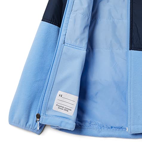 Image of Columbia Kids' Collegiate Flanker Overlay Fleece Jacket