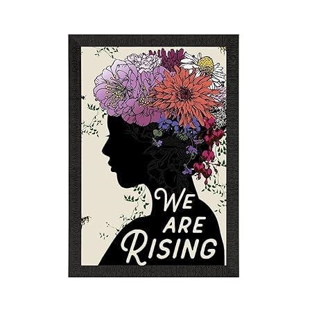 Peinture Rising Woman tiare tableau inspirant et poétique pour femme