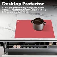 SUPER KITCHEN Antihafte Backunterlage Backmatte Silikon Matte Küche Groß – Ansicht 7