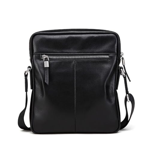 Bolso bandolera de cuero genuino para hombre: adiós al desorden en los bolsillos