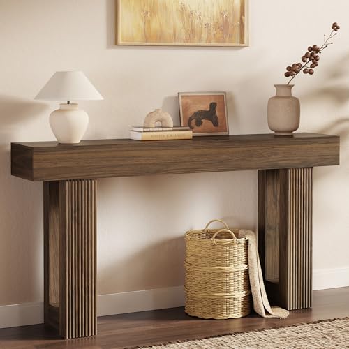 63" L x 33" H x 12" D Console Table,