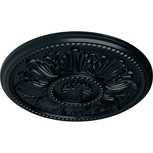 Image of Ekena Millwork CM18EDNSF Edinburgh Ceiling Medallion, Night Shade
