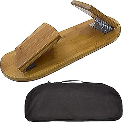 Meditation Benches Perfect Kneeling Stool Ergonomic Yoga Bench,Foldable Meditation Bench, Made From Renewable Bamboo Cover