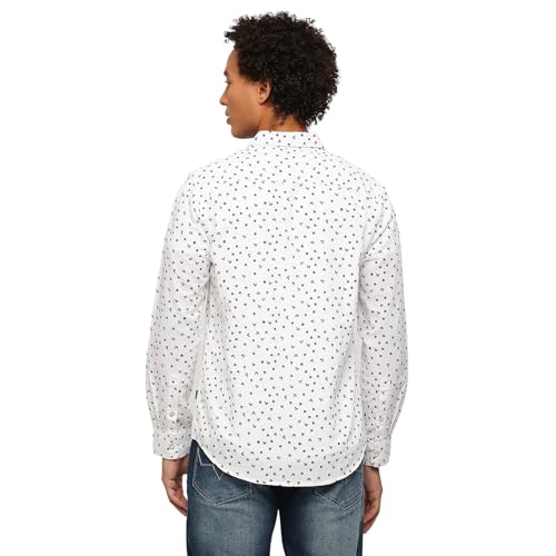 Image of Pepe Jeans Men's Casual Shirt | Trendy Printed Shirt for Men| Regular Fit | Full Sleeve | Available in Plus Size, Cotton