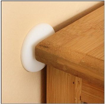 Stone Harbor Hardware Heavy Duty Floor Door Stop, 3 Inches, Oil-Rubbed Bronze