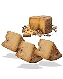 (3 cuñas) Queso Asturiano Gamoneu DOP, 200-250g, Origen Asturias, Envasado al vacío