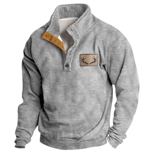 Sweat-shirt à imprimé western homme ample pour un look confortable au quotidien