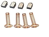 4000, Carbon Brushes Compatible with Rotary Tool 4Pcs