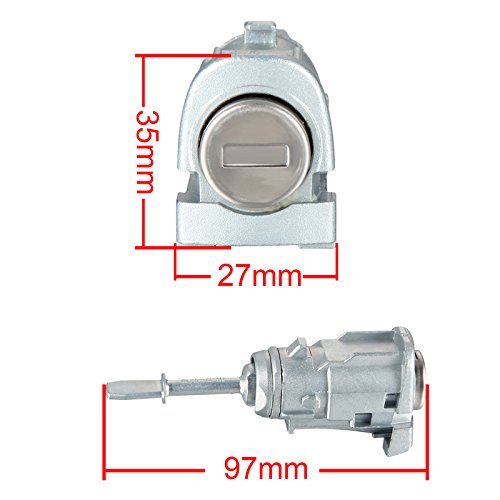 2 X madlife Garage 3b0837167 serratura cilindro