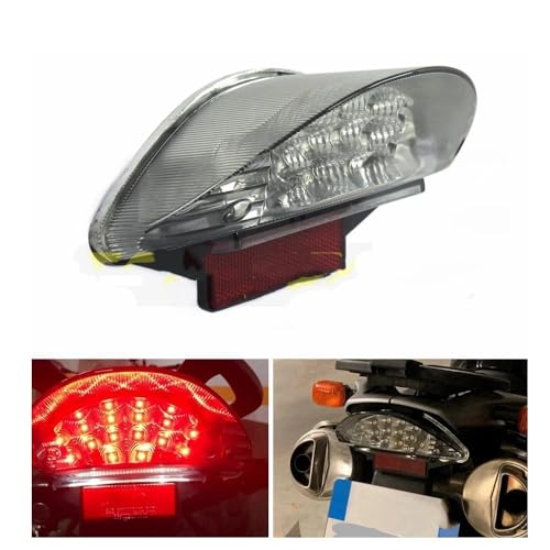 Feu stop motocyclette LED résistant aux vibrations pour remplacer un feu cassé