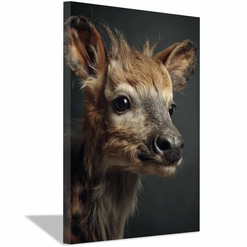 Toile murale animal exotique pour décorer un bureau ou une chambre cosy
