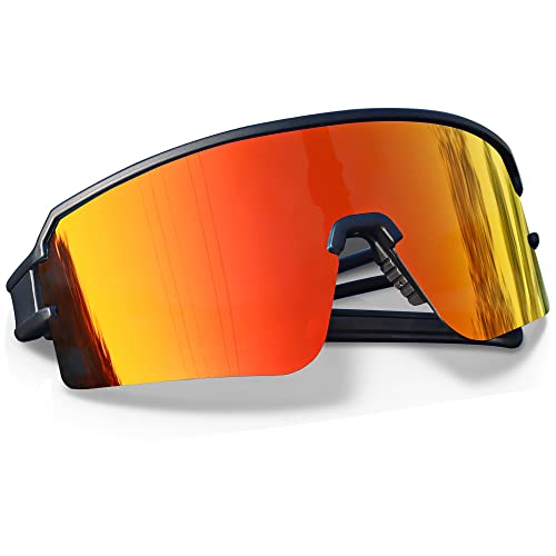 Sposune Polarized Cycling Glasses For Men Women, Uv400 Protection Sports Sunglasses For Baseball Running Fishing Riding #TOP19